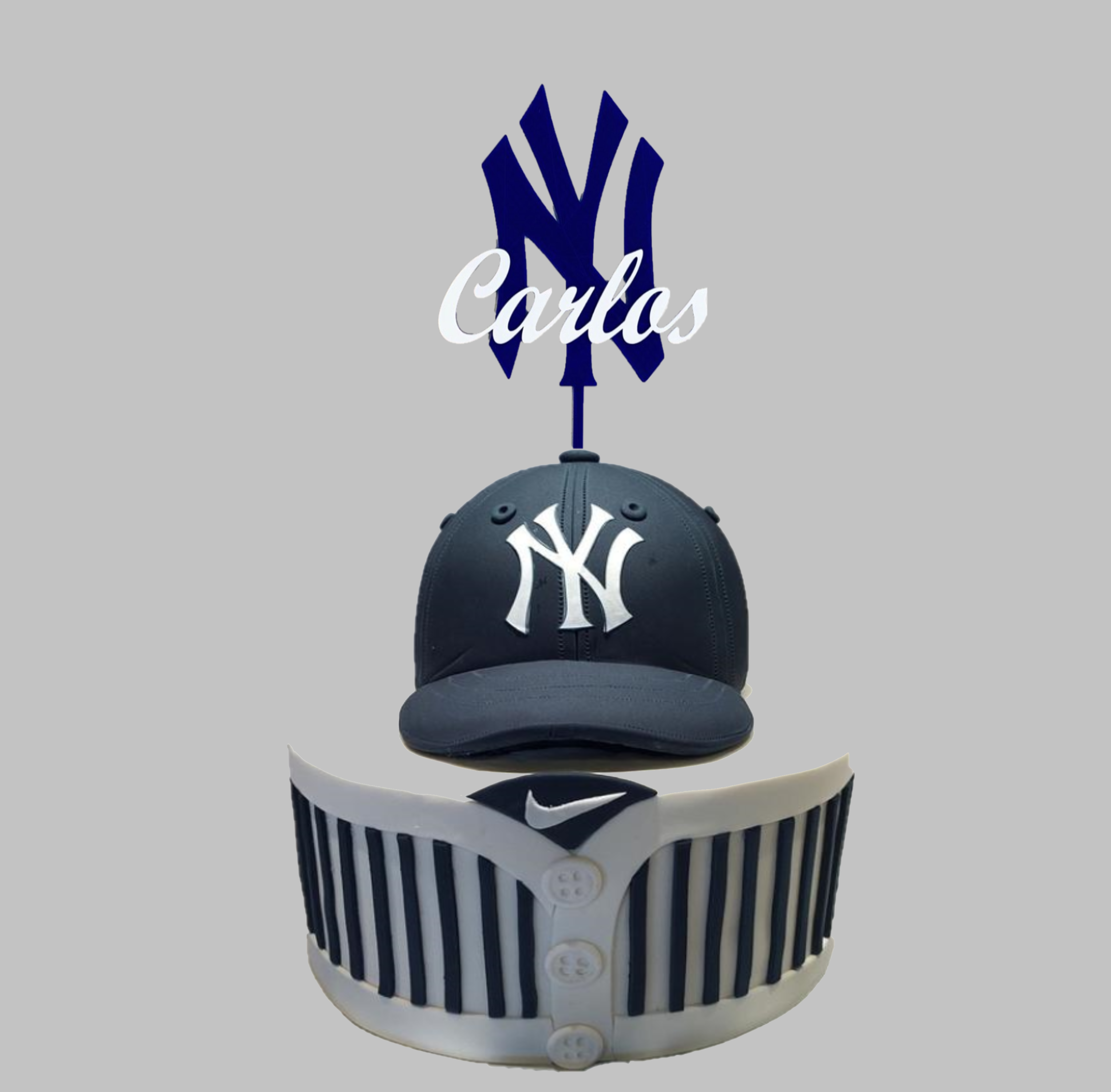 New York Yankees Logo MLB Professional Baseball Edible Cake Topper Ima – A  Birthday Place
