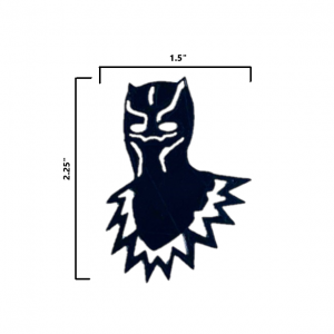 Black Panther Marvel Cupcake Toppers (1 Dozen) – 3D Wade Creations
